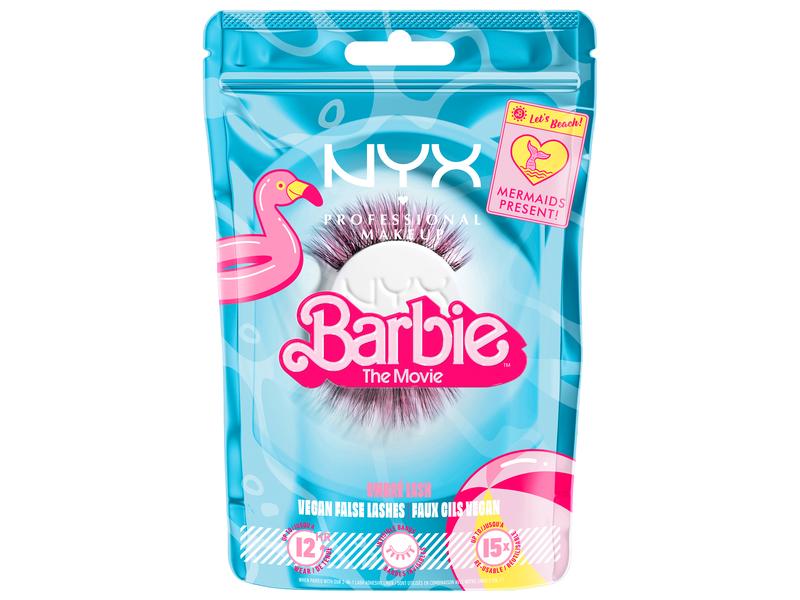 NYX Professional Makeup Fake Lashes Barbie Limited Edition Künstliche Wimpern im Barbie-Design