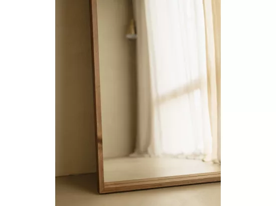 Miroir en bois couleur vieilli 60x160cm