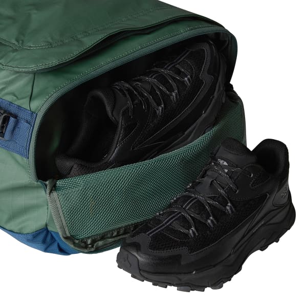 Duffel THE NORTH FACE BASE CAMP VOYAGER DUFFEL 42L DUCK GREEN/SHADY BLUE