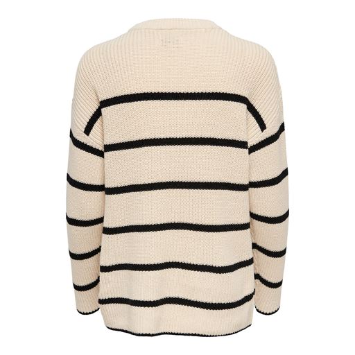 ONLY Pernille Striktrøje, Pumice Stone, XL