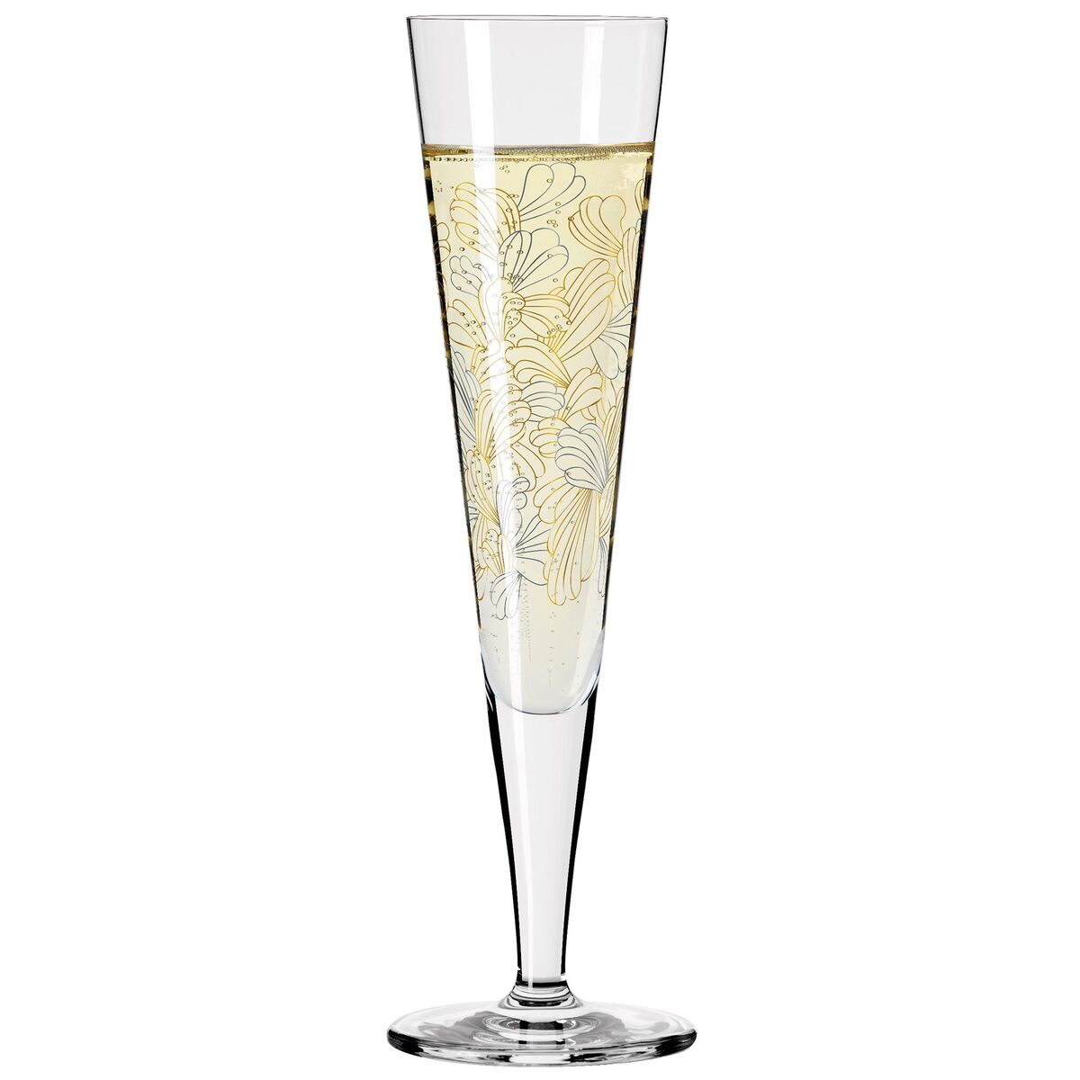 Goldnacht champagneglass, NO:9