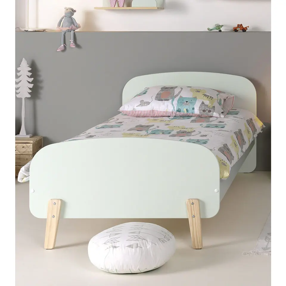 Vipack bed Kiddy - mintgroen - 72,5x95x205,5 cm