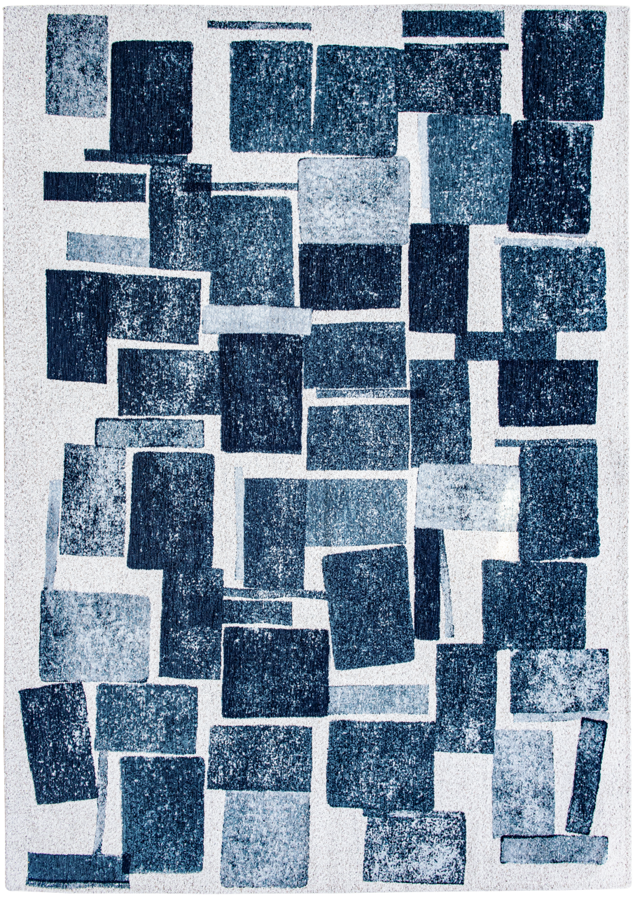 Ecorugs vloerkleed Lucia blauw 240x340 cm