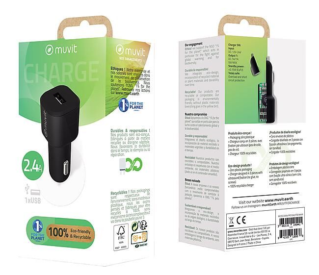 MUVIT - BATTERIE NOMADE V2 2500 MAH