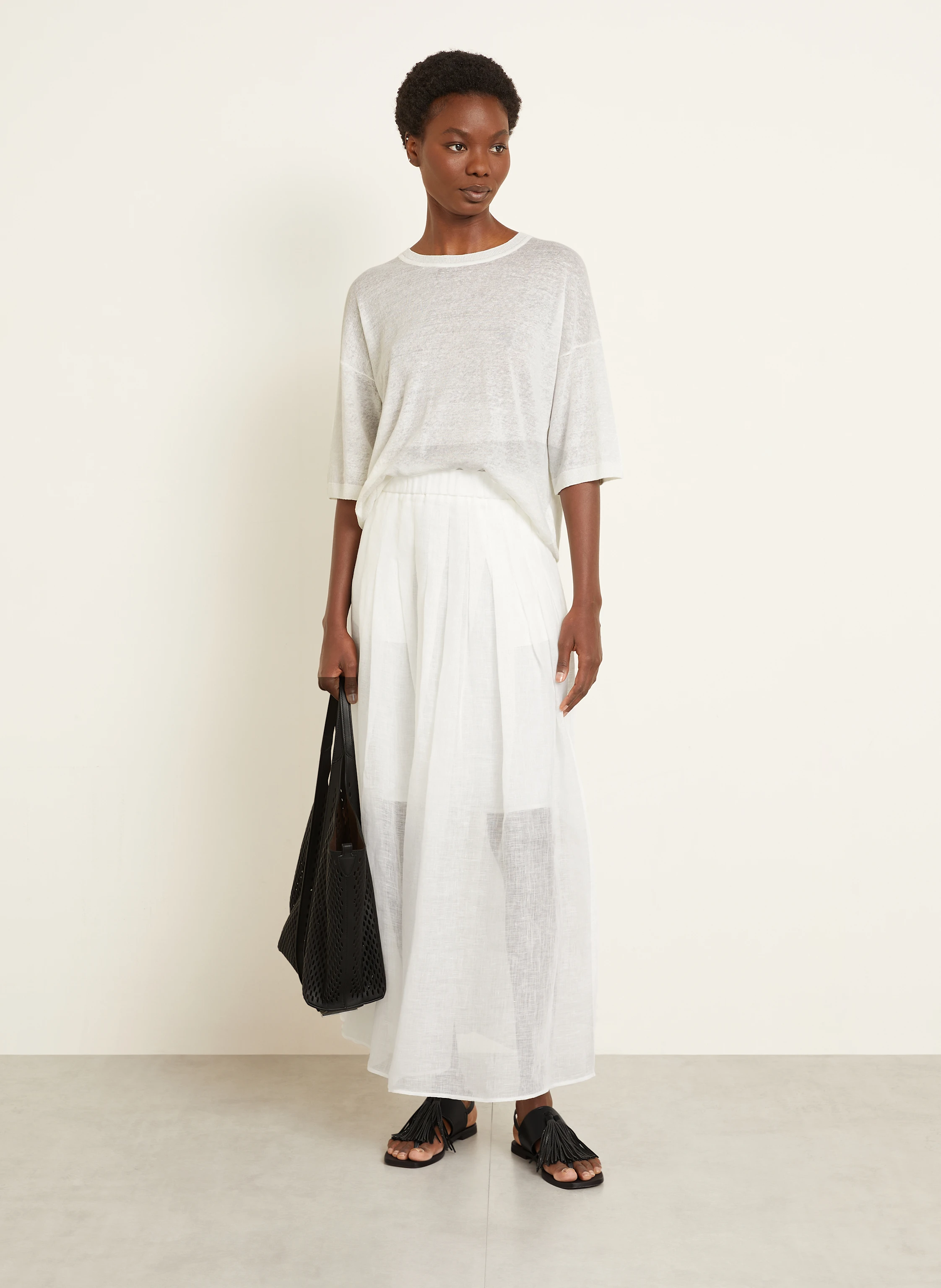 IRIS von ARNIM T-Shirt VENERA mit Leinen