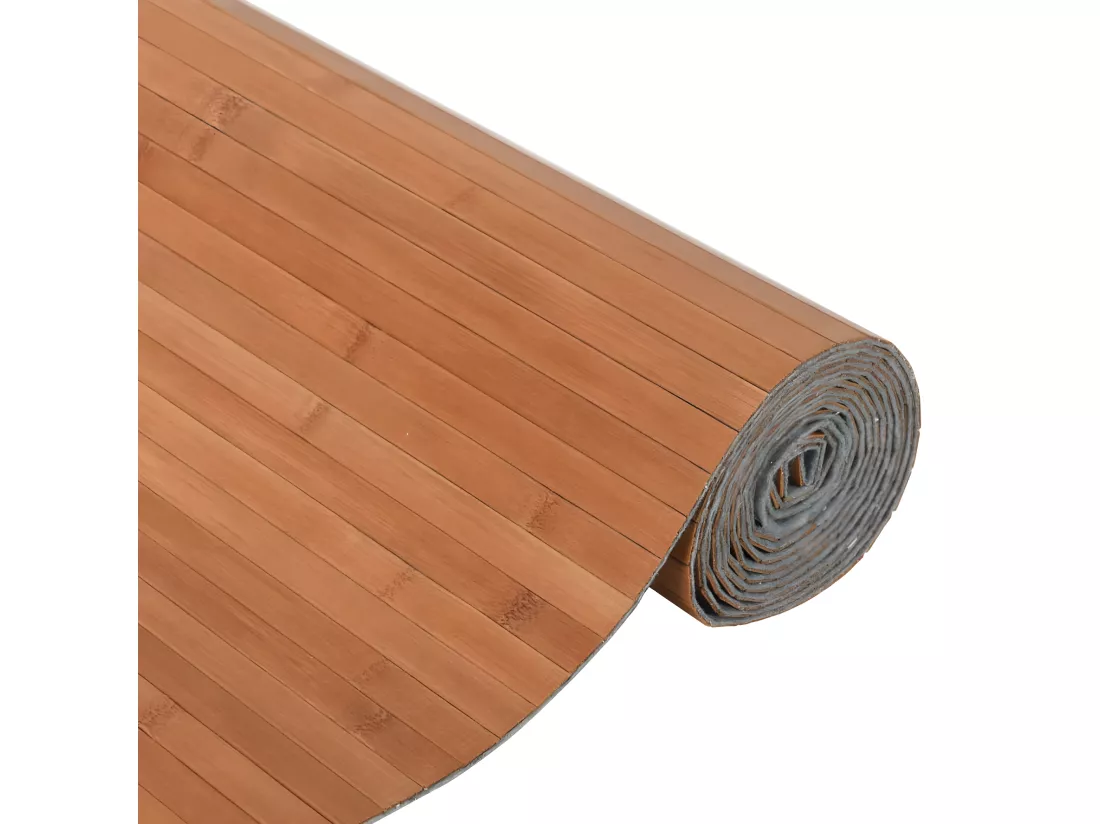 Cloison de séparation marron 165x250 bambou
