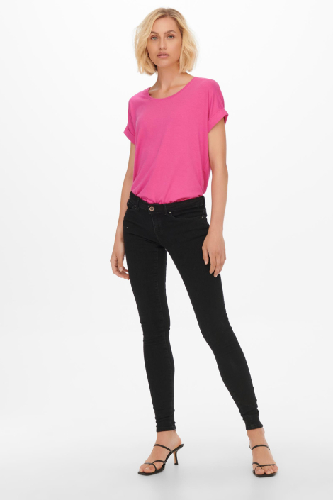 Only roze dames t-shirt