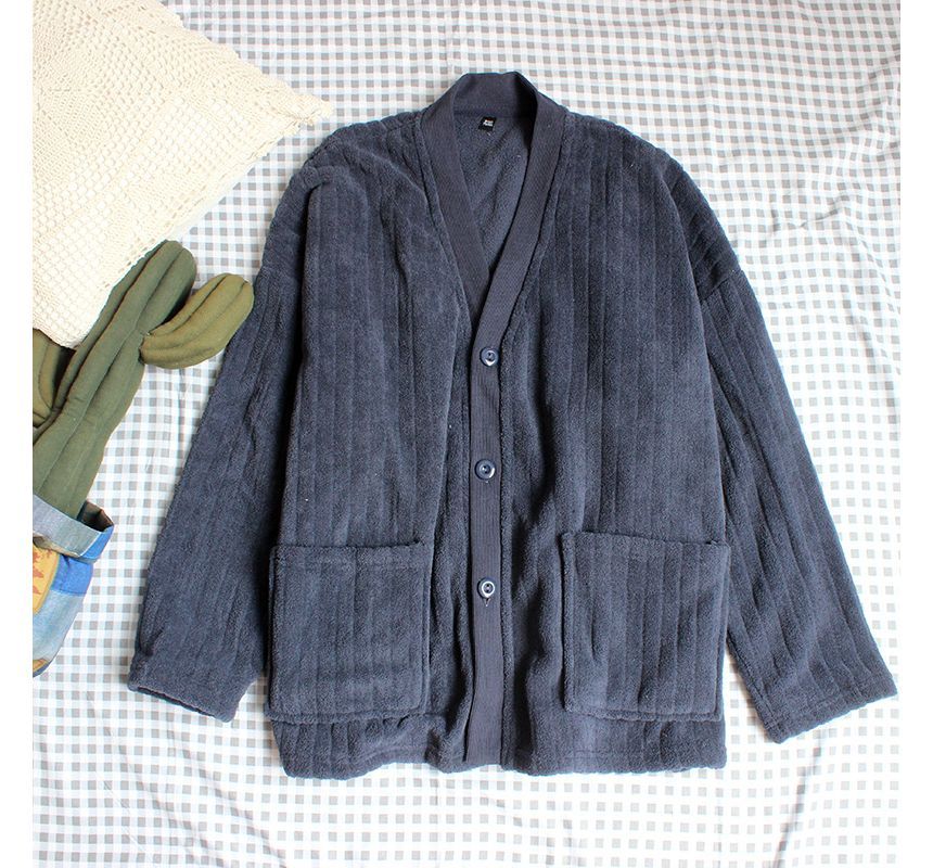Dogini - Koppel bijpassende fleece pyjamatop met lange mouwen (verschillende ontwerpen)