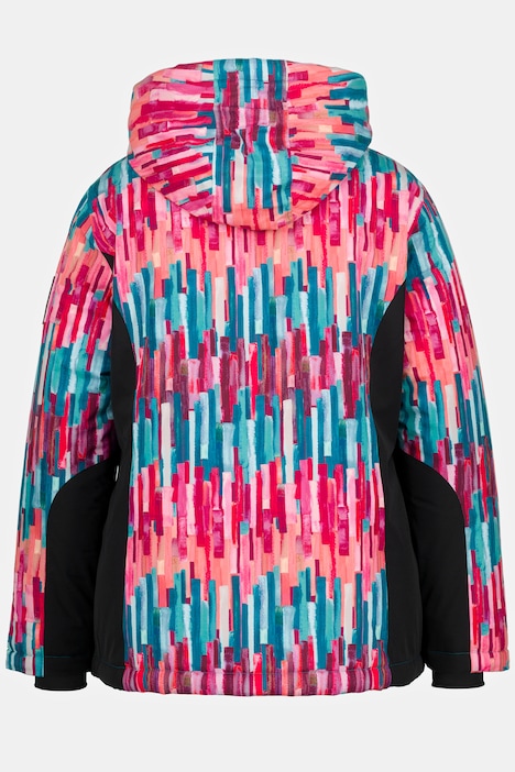 HYPRAR Funktionsjacke, wasserdicht, 2-Wege-Zipper, Schneefang
