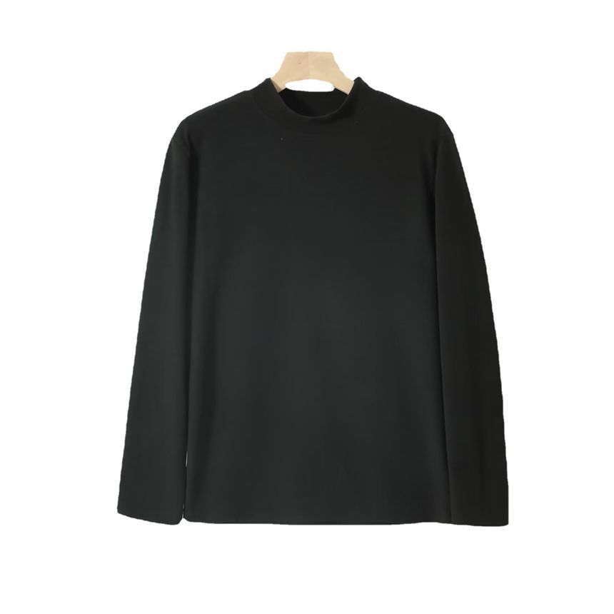 Wewewow - T-shirt met lange mouwen en ronde hals
