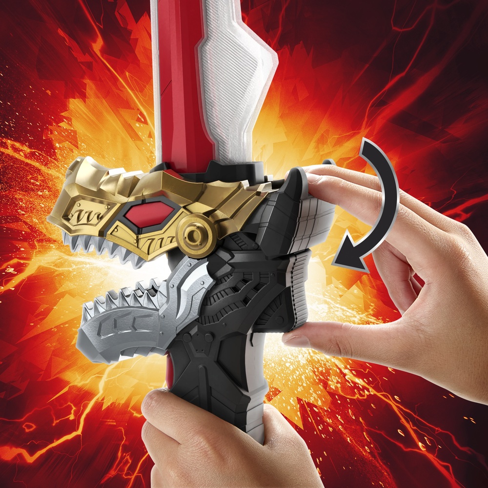 Power Rangers Dino Fury Chromafury Saber Elektronisches Farbscan-Spielzeug