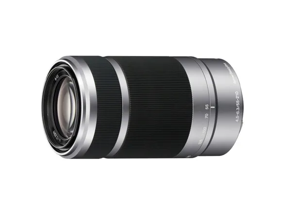 Sony SEL55210 - Telefoto zoom objektiv - 55 mm - 210 mm - f/4.5-6.3 OSS - Sony E-mount - for Cinema Line; a VLOGCAM; a1; a1 II; a6700; a7 IV; a7C; a7C II; a7CR; a7R V; a7s III; a9 III