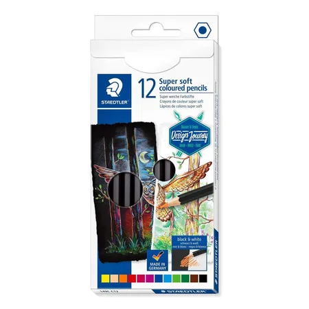STAEDTLER® Farbstifte Super Soft Farbstift, 12 Stück