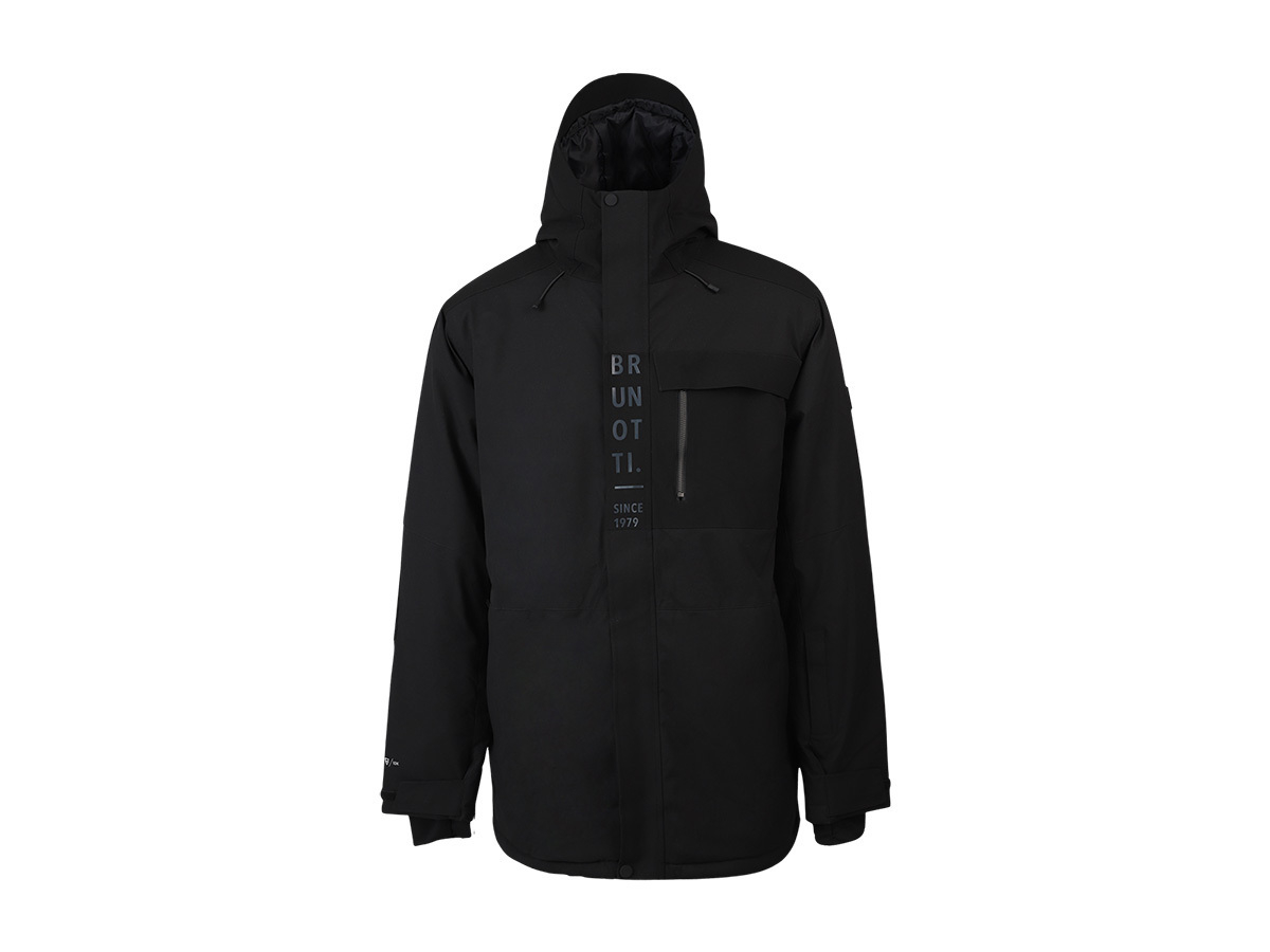 Brunotti Boyd heren ski jas- zwart