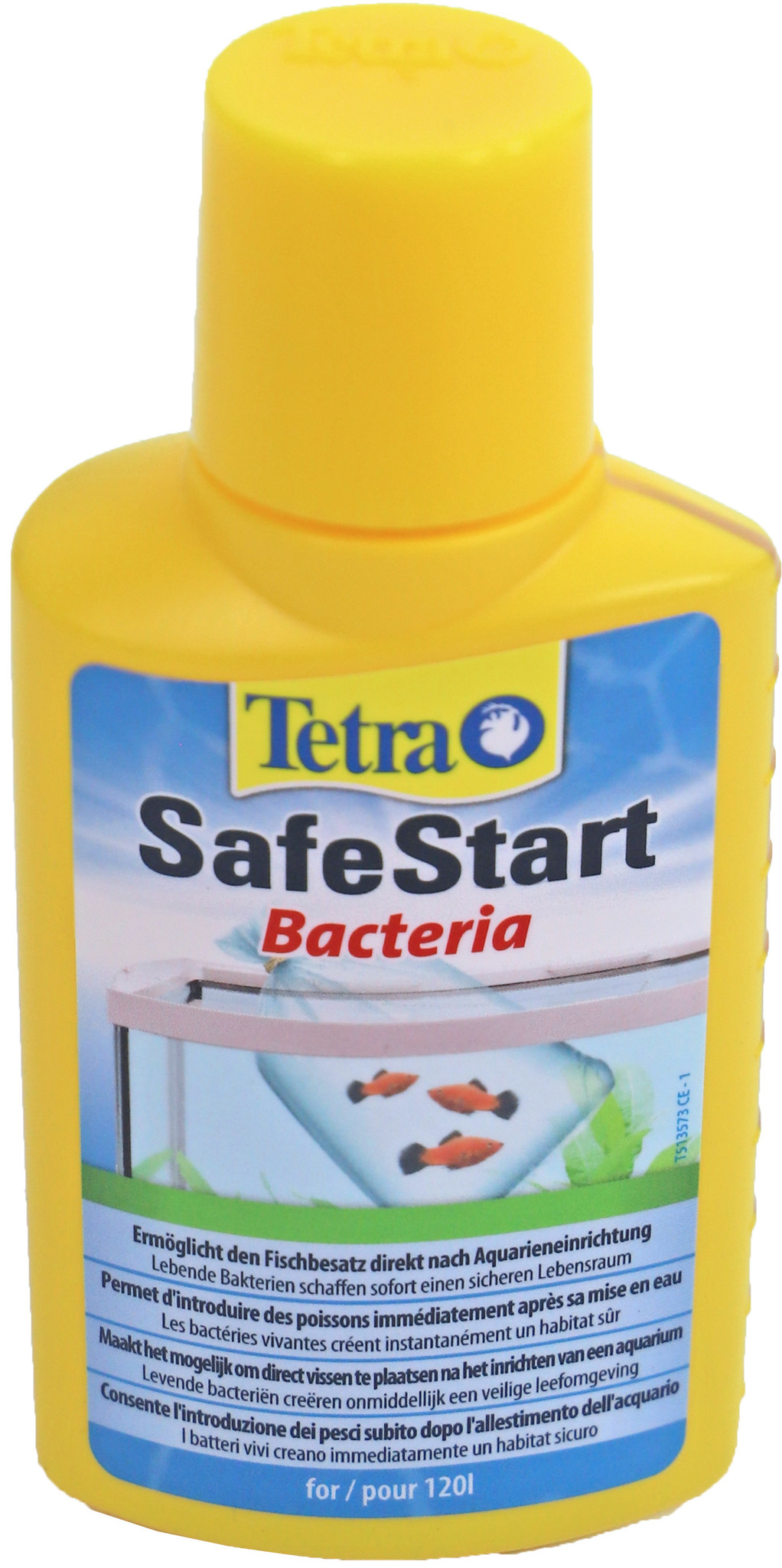 Tetra Safe Start 100ml | Voor een pas ingericht aquarium