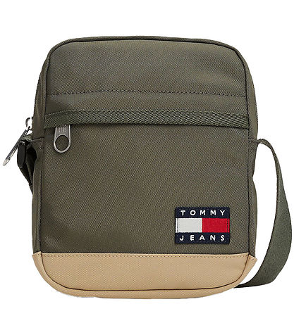 Tommy Hilfiger Umhängetasche - Ace Daily - Zinn/Green