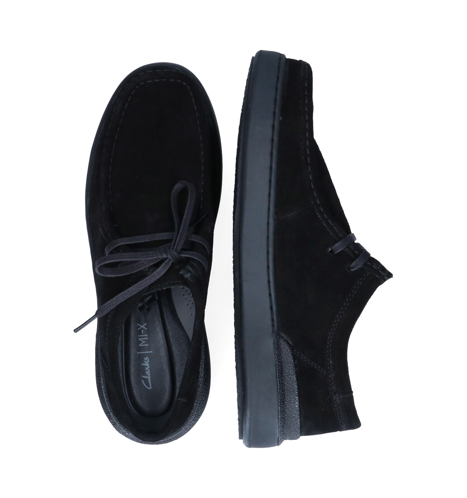 Veterschoenen zwart