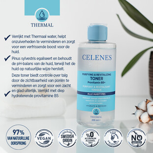 Celenes by Sweden Reinigende en VitaliserendeToner 200ML