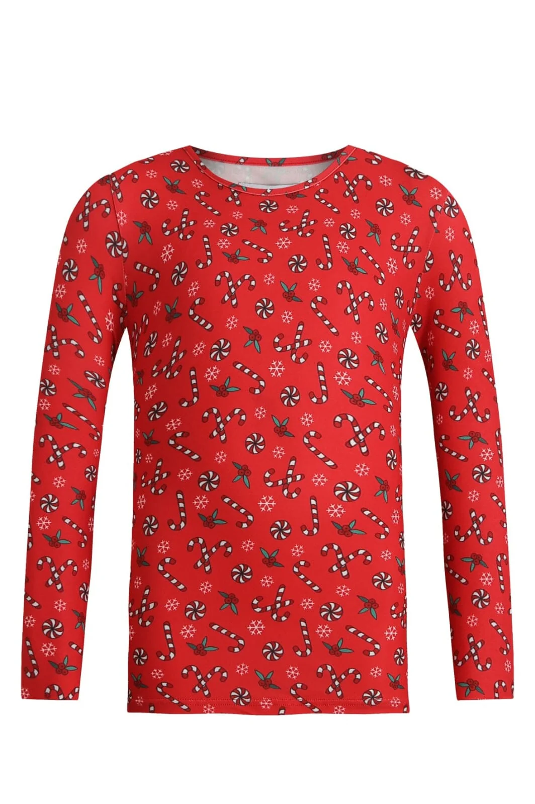 Liberte Ami Alma-Ls-Tshirt-Kids 9659 candycane red