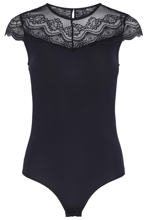 Pieces zwarte dames t-shirt