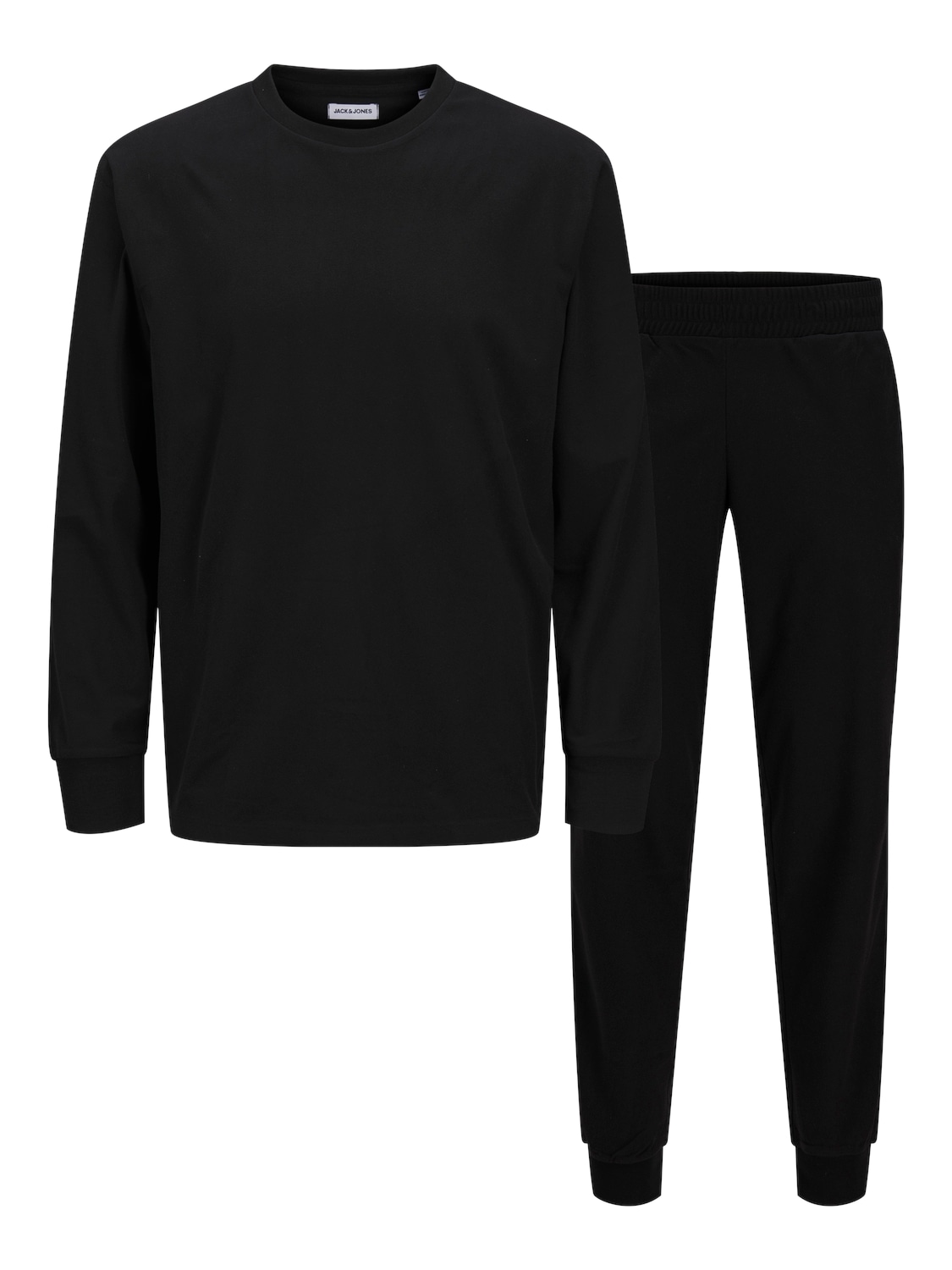 Jack & Jones Langarmshirt »JACSOLID LOUNGE SET W NOOS«, 2 Stk.