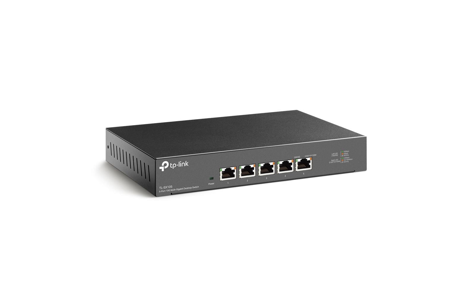 Switch Omada Unmanaged Switch 5 x 10G Ports TL-SX105 5 Port<br>5-Port 10G Desktop Switch
