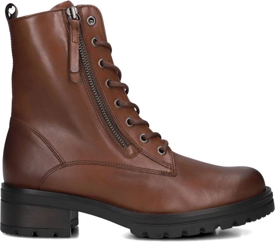 GABOR Veterboots Dames 785.1 Maat: 44 Materiaal: Leer Kleur: Camel