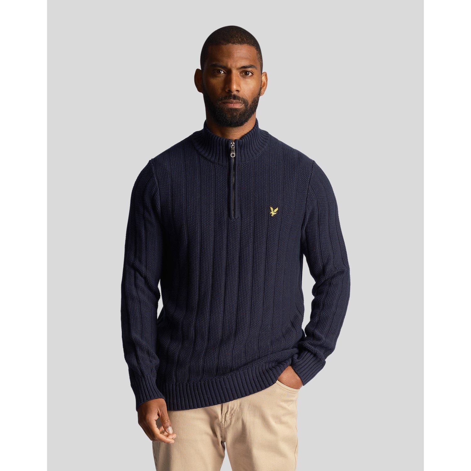 Lyle and Scott 1/4z Jumper Sn99