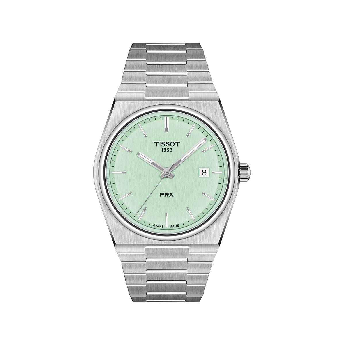 Montre TISSOT t-classic homme bracelet acier gris