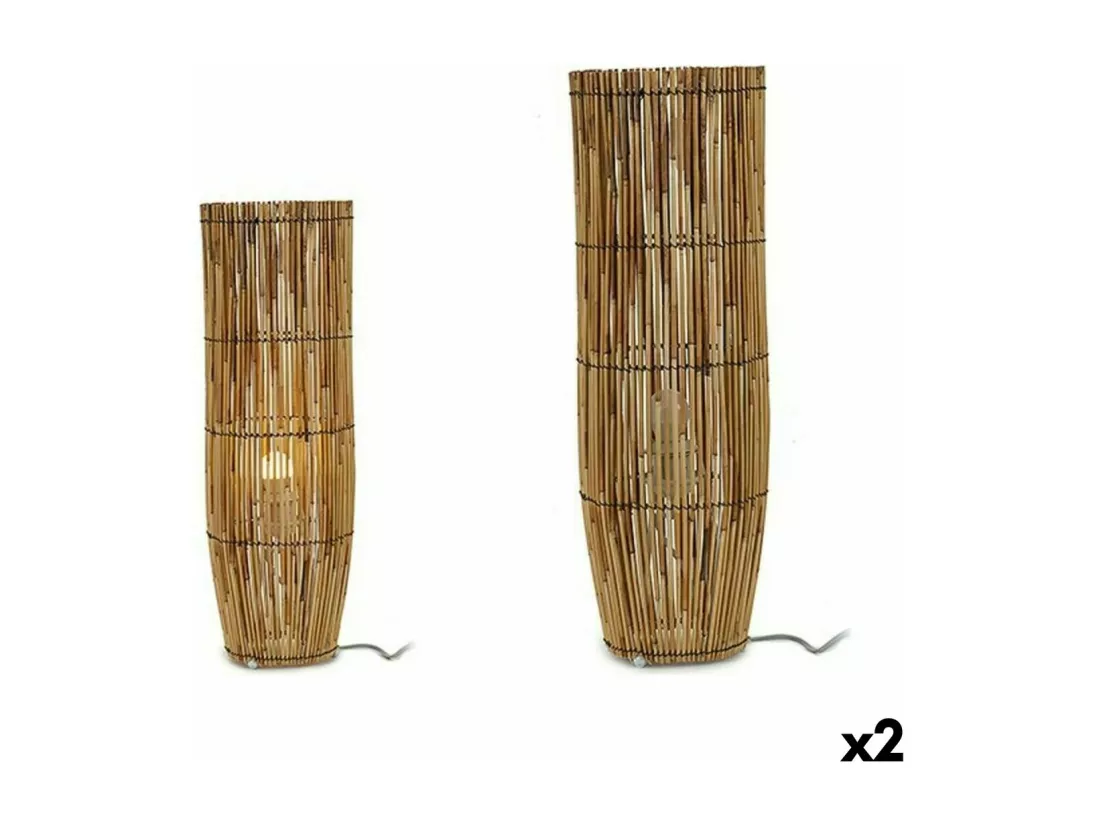 Lampadaire Naturel Bambou