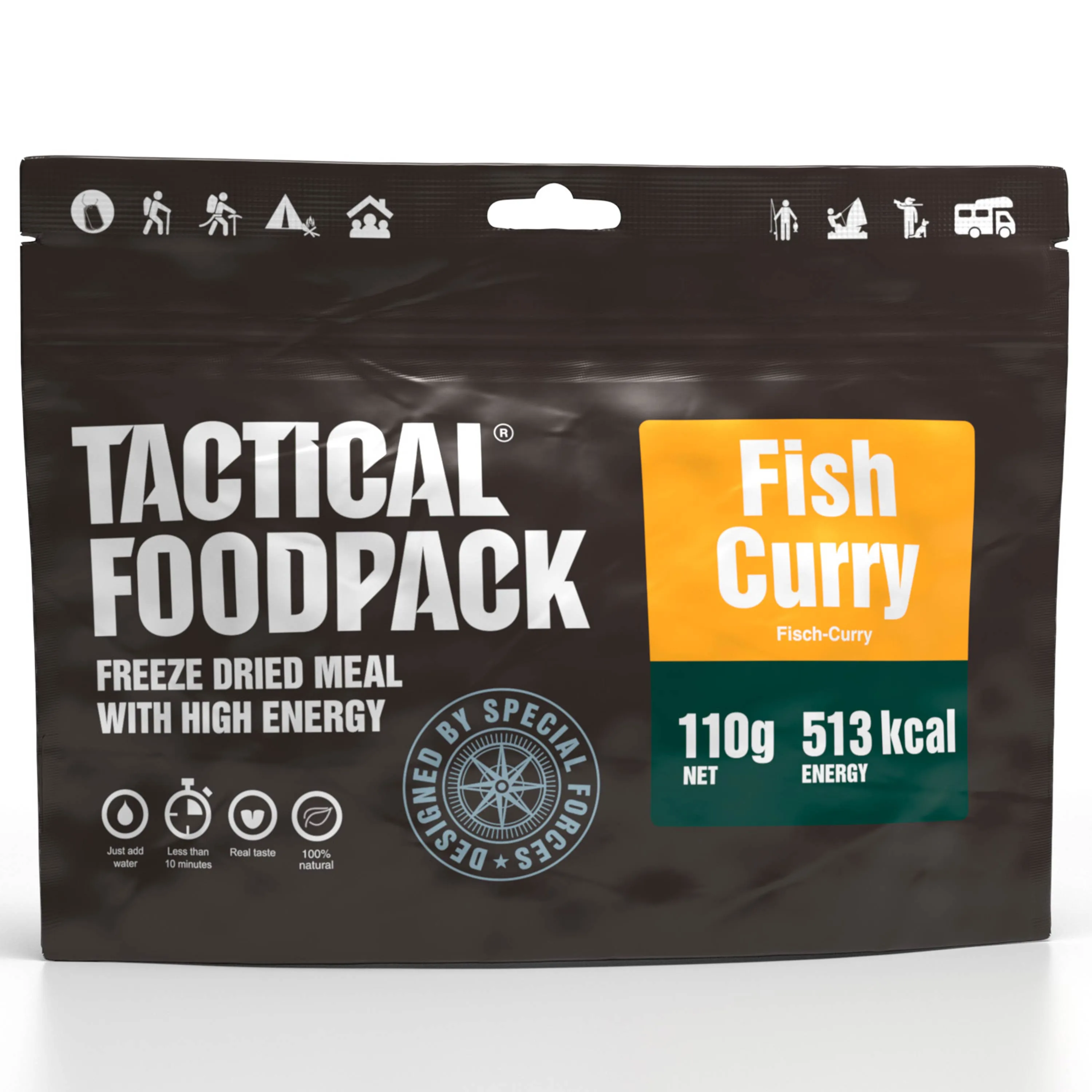 Tactical Foodpack -  Fischcurry und Reis