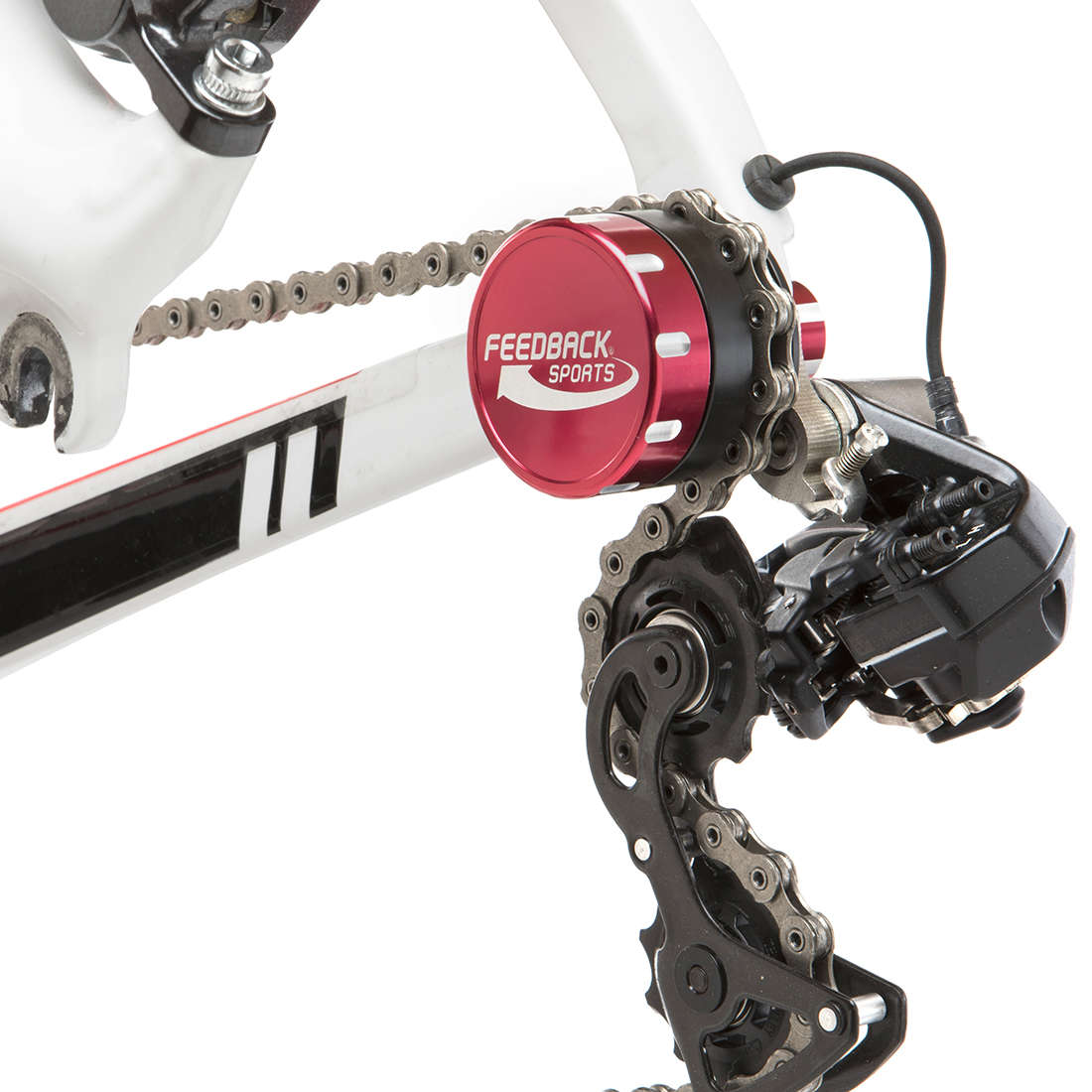 Feedback Sports Chain Keeper Rood/Zwart