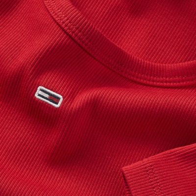 Tee-shirt à manches courtes femme Slim Essential TOMMY HILFIGER