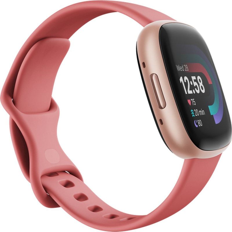 Fitbit Versa 4 - Sportieve smartwatch met ingebouwde gps en een batterijduur tot 6 dagen. Compatibel met Android en iOS.