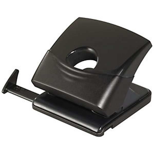 RAJA Perforateur de bureau 2 trous - 25 feuilles - Noir