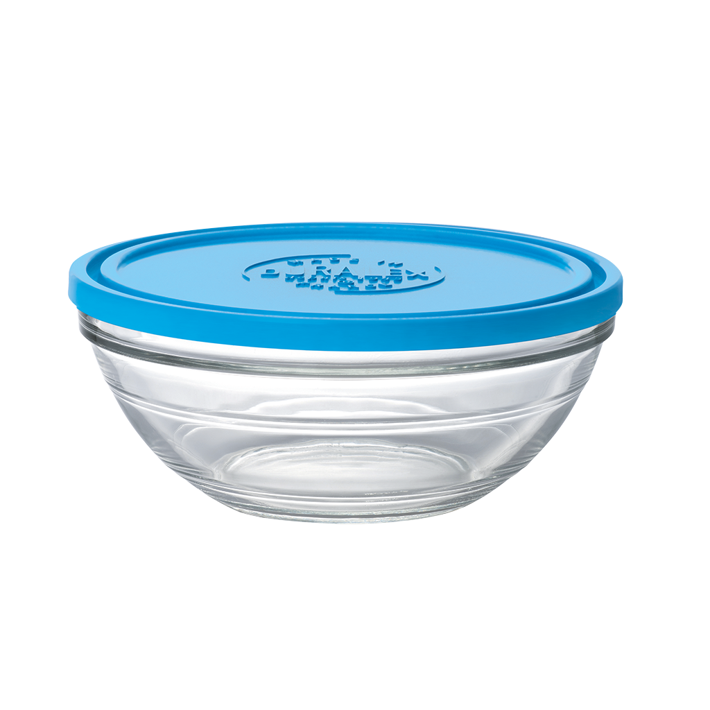 Freshbox - Boite de conservation transparente ronde  avec Couvercle