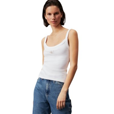 Débardeur femme Woven Label CALVIN KLEIN