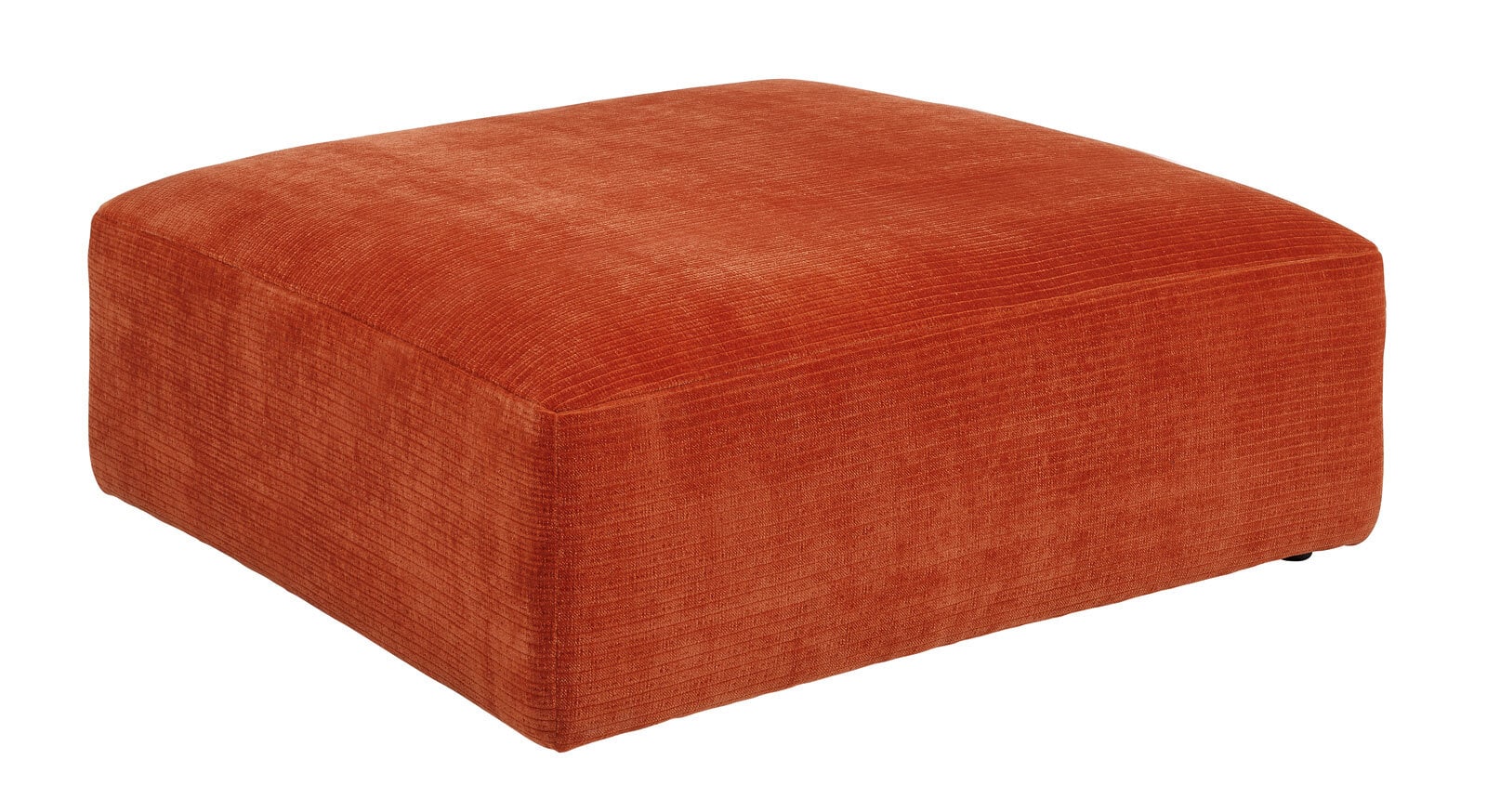 Polsterhocker CLUB HOUSE aperolrot