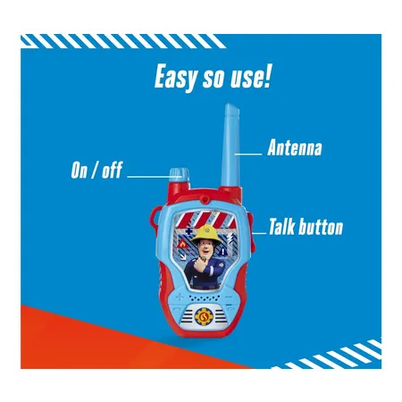 Dickie Toys Feuerwehrmann Sam Walkie Talkie