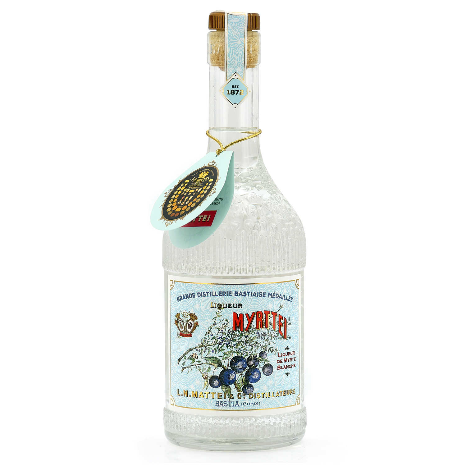 Myrttei Blanche - Liqueur de myrte blanche 30°