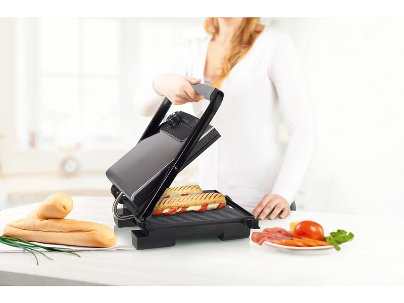 Princess Kontaktgrill Panini-Grill Pro 2000 W Grill mit regelbarem Thermostat