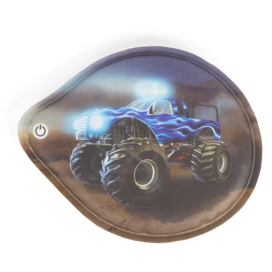 Ergobag Zubehör Klettie - LED Blinkie Monstertruck