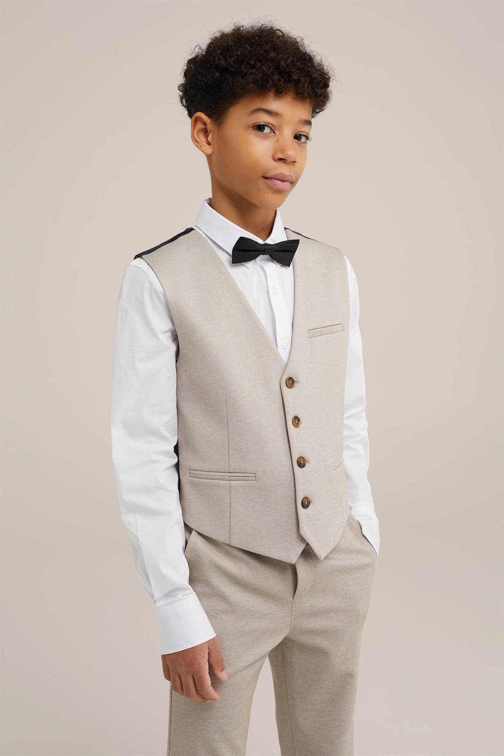 WE Fashion gilet beige