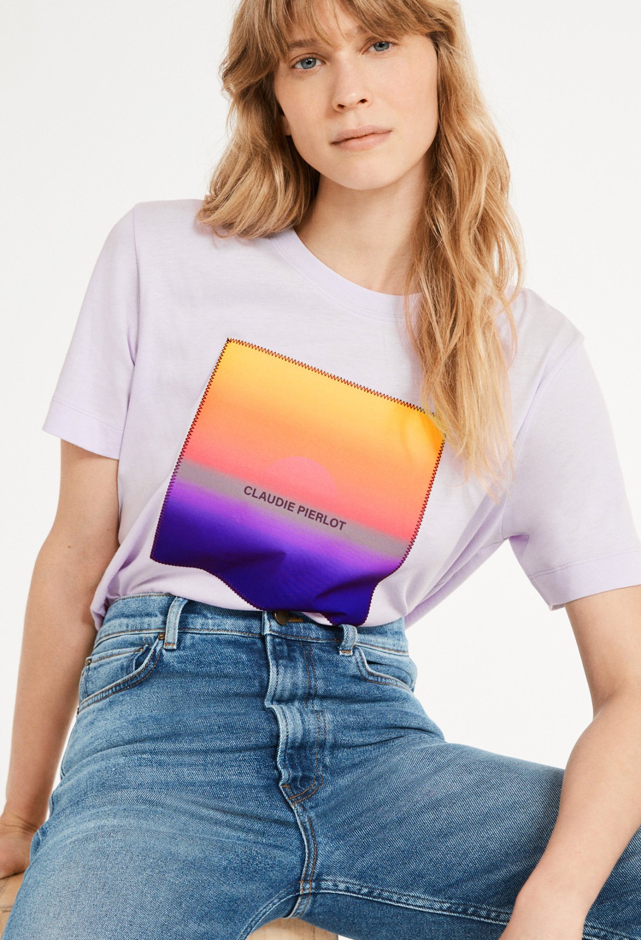 T-shirt lilas