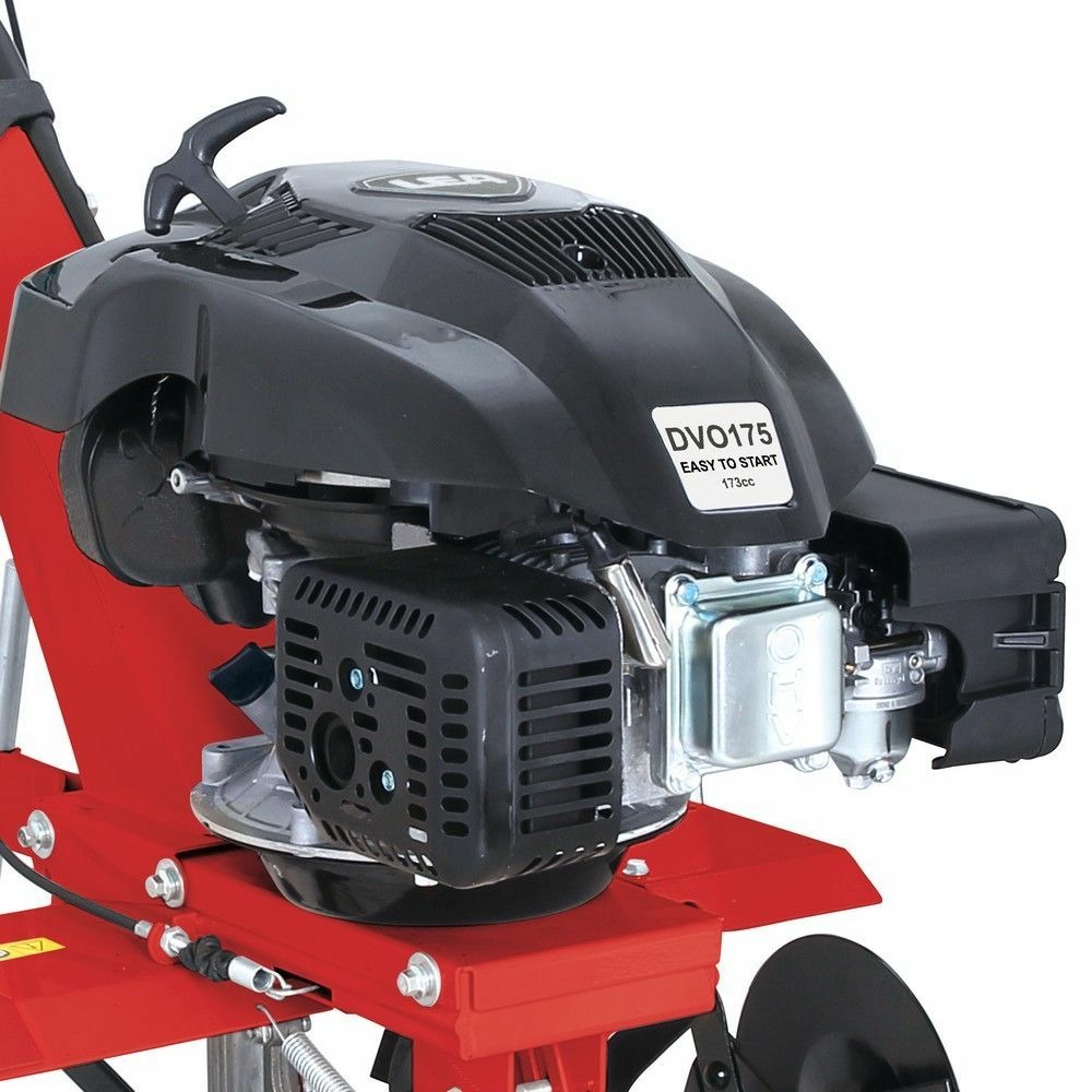 Motobineuse thermique 4 temps 5,5 cv 173 cc 6 fraises travail 60cm le41175-60w