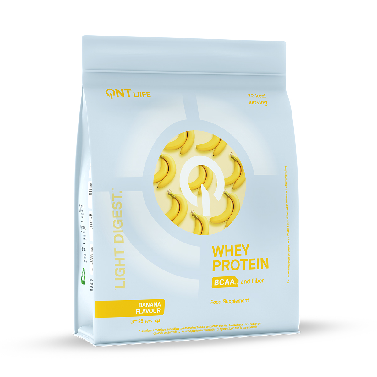 QNT Light Digest Whey Protein Banana 500 g