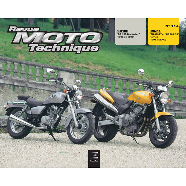 Etai - RMT 114.2 HONDA CB600 (1998 à 2002) et SUZUKI GZ125 (1998 à 1999)
