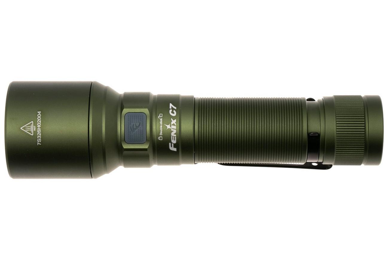 Fenix C7 oplaadbare zaklamp, 3000 lumen, groen