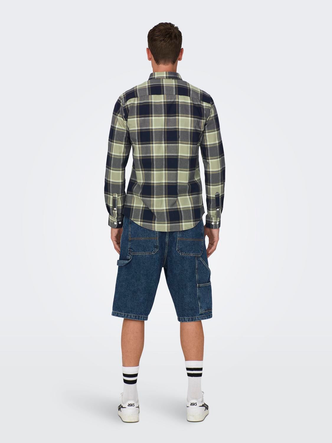 ONSALVARO Oxford Hemd Dark Navy