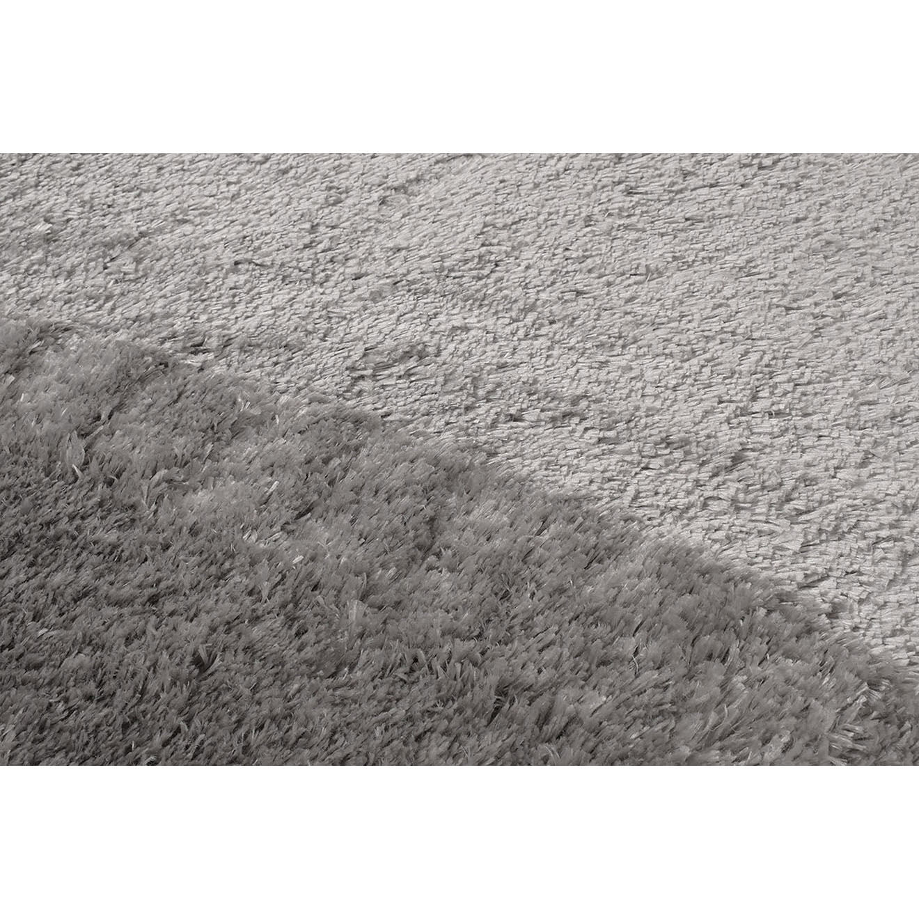 Nazar Rugs Tapis shaggy doux Oslo 902 gris - 160x230 cm